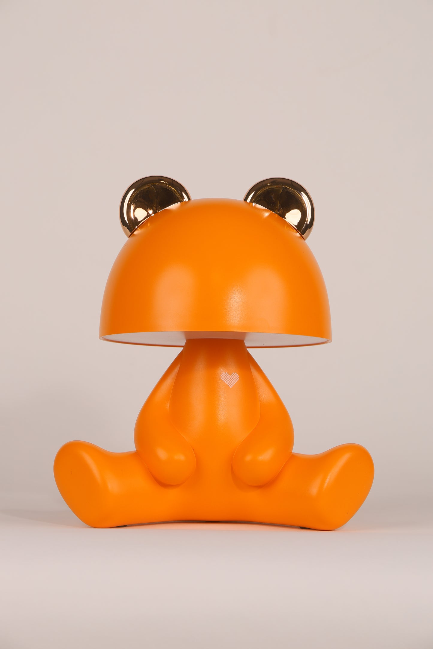 Cute Bunny Lamp with Bluetooth Speaker- orange