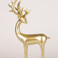 Standing Deer Statue- Golden