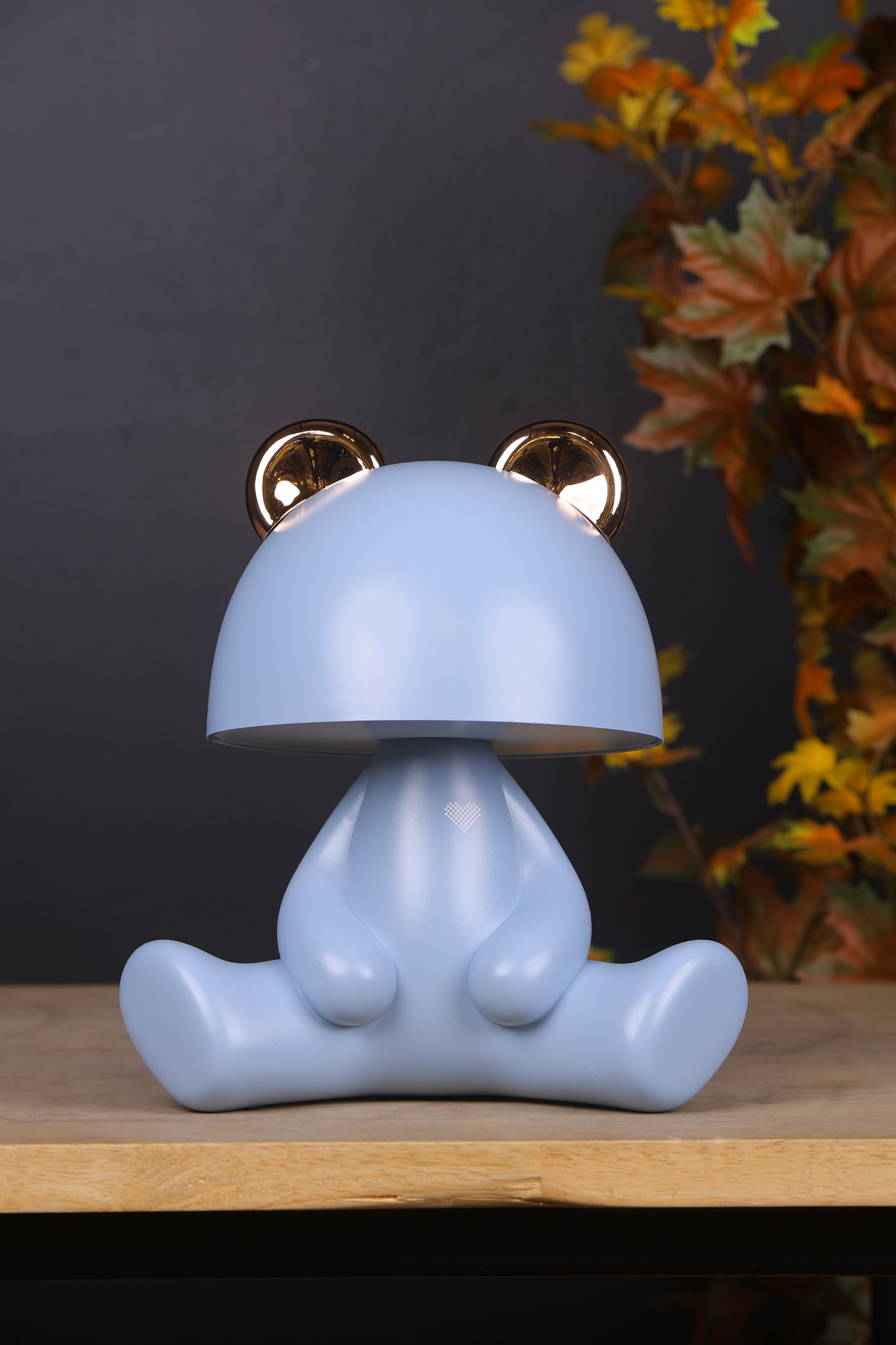 Cute Bunny Lamp with Bluetooth Speaker- Blue