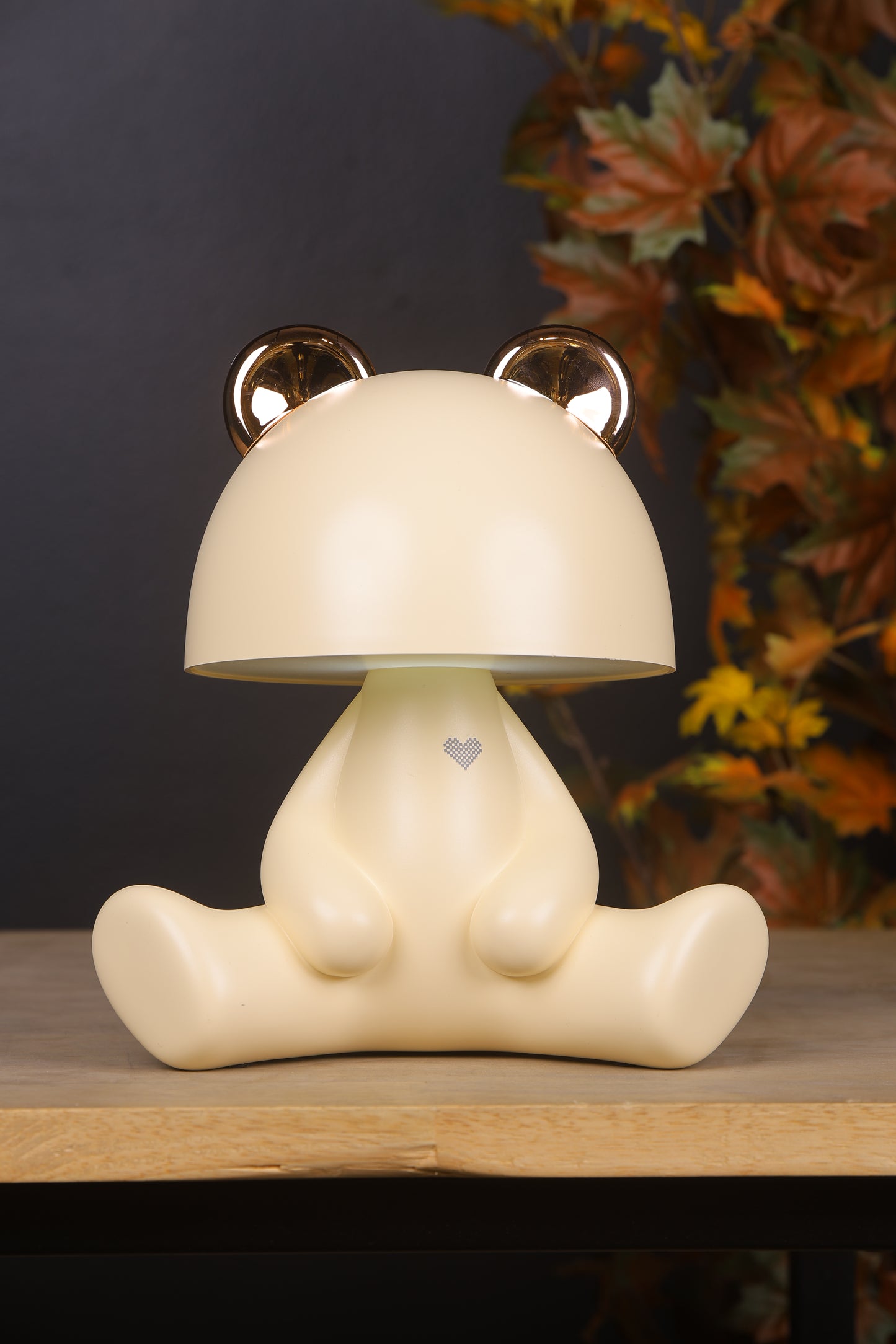 Cute Bunny Lamp with Bluetooth Speaker- Yellow