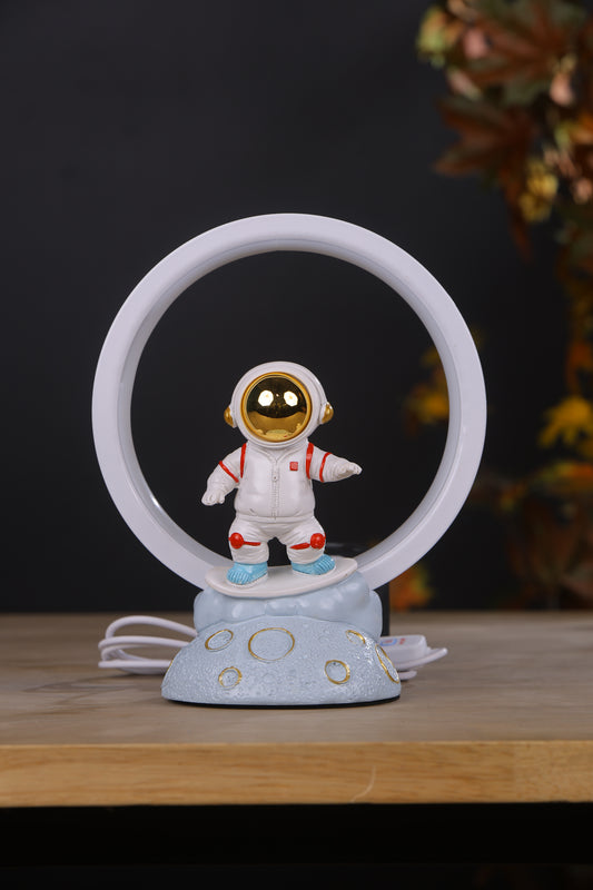 Cool Kids Astronaut LED Lamp- White