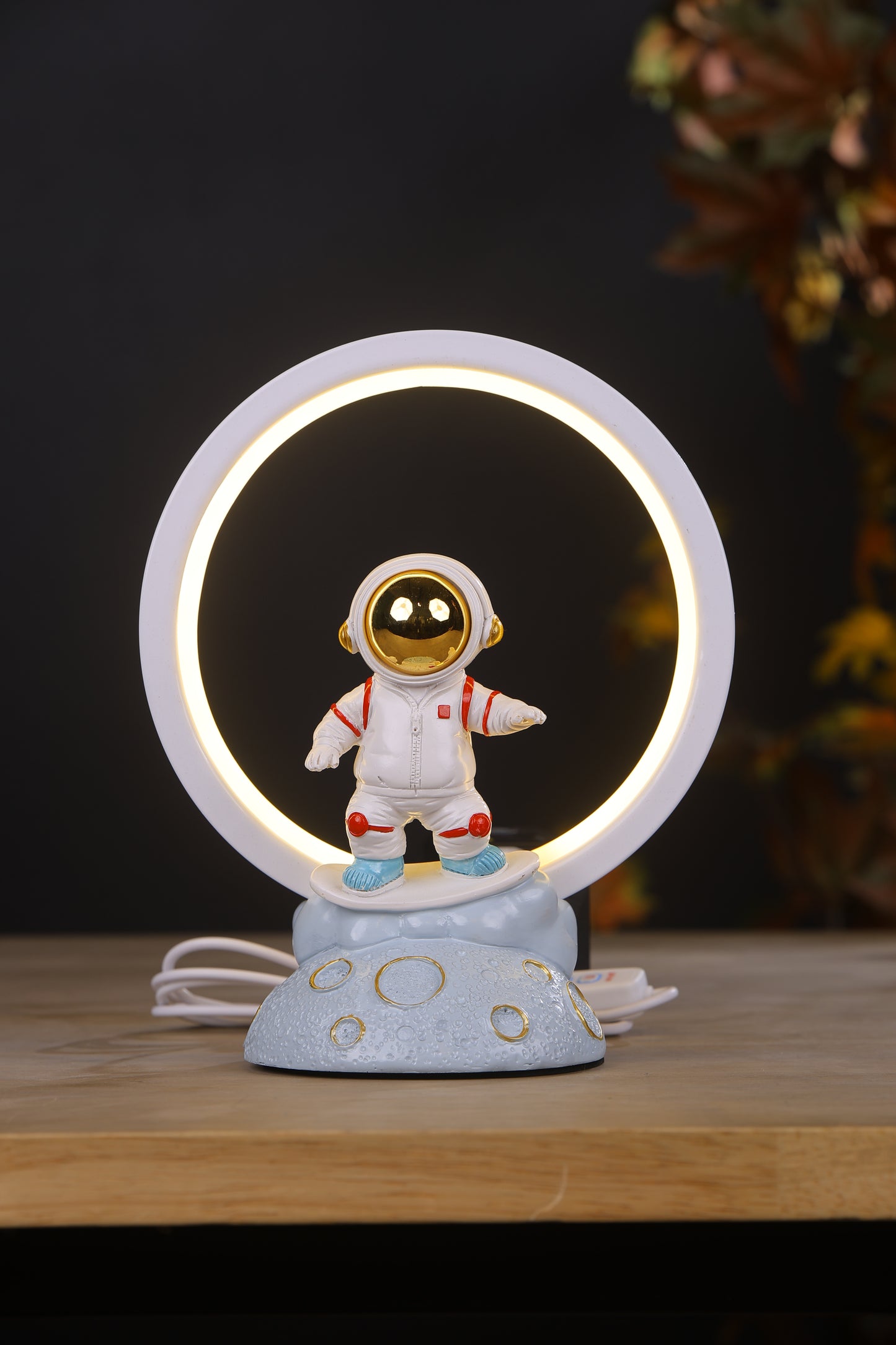 Cool Kids Astronaut LED Lamp- White