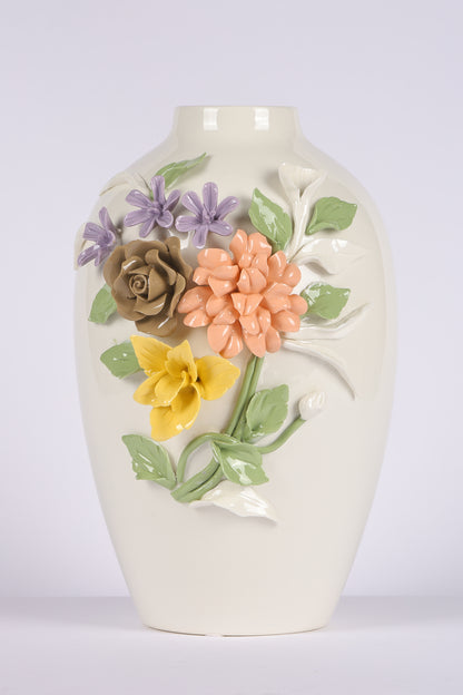 Decorative ceramic Flower Vase for Tabletop