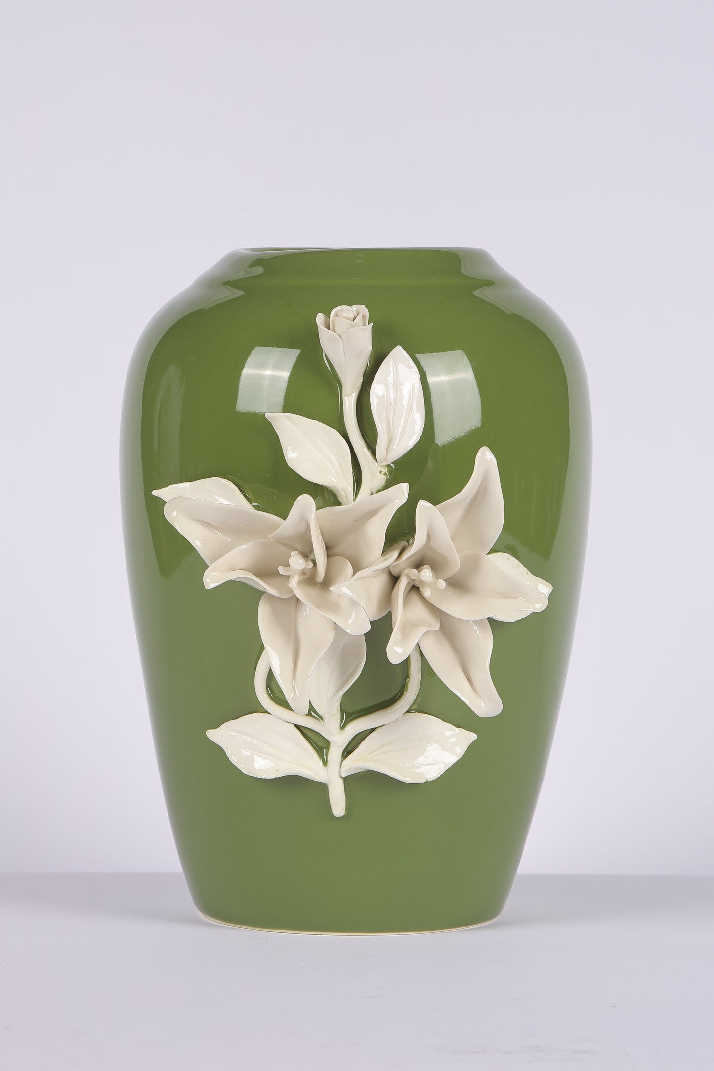 Artisanal Ceramic Flower Vase for Bohemian Spaces