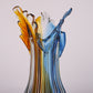 Sculpted glass wing showpiece for artistic homes