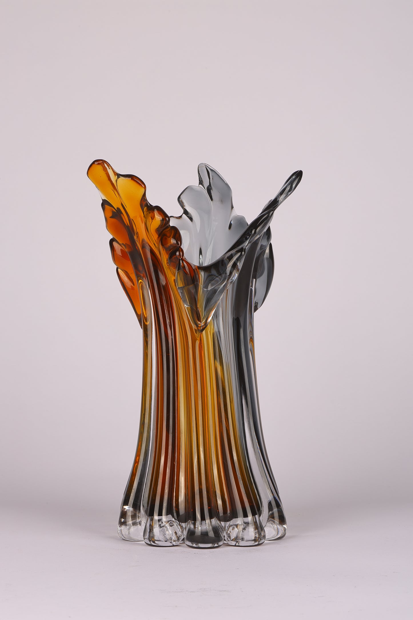 Hand-Blown glass vase for elegant display