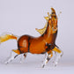 Stunning Crystal Sculpture Running Horse Statue Home Decor Accent - Orange