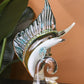 Luxury Crystal Seahorse Showpiece Ocean Inspired Decor