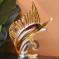Luxury Crystal Seahorse Showpiece Ocean Inspired Decor