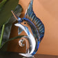 Luxury Crystal Seahorse Showpiece Ocean Inspired Decor