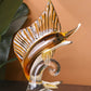 Luxury Crystal Seahorse Showpiece Ocean Inspired Decor