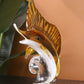 Luxury Crystal Seahorse Showpiece Ocean Inspired Decor