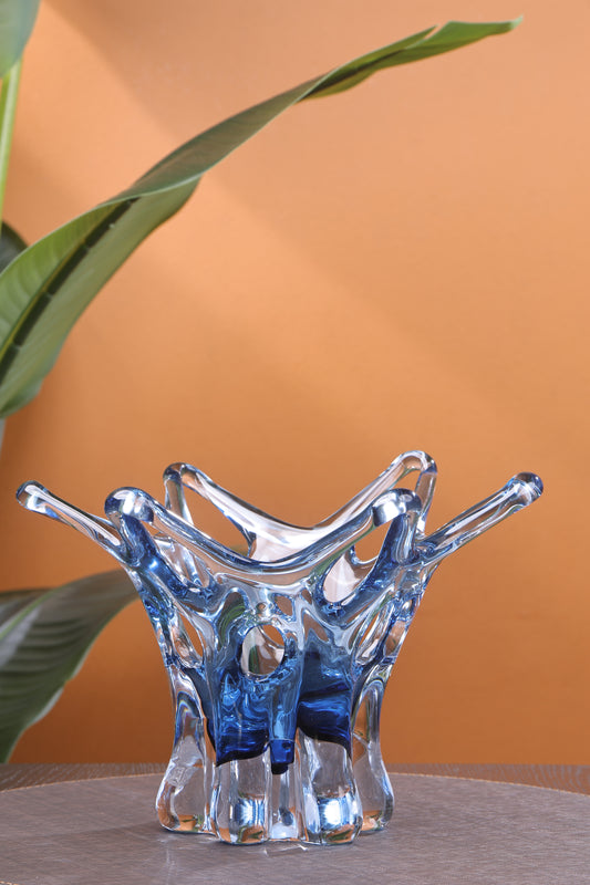 Multi-Purpose crystal flower vase & showpiece