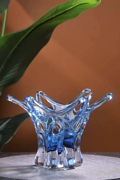 Multi-Purpose crystal flower vase & showpiece