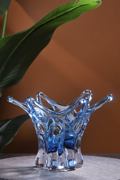 Multi-Purpose crystal flower vase & showpiece