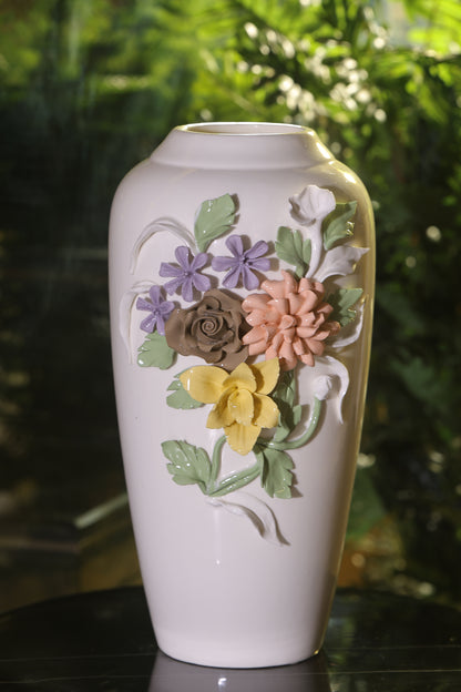 Colorful ceramic Vase for Fresh and dry Flowers