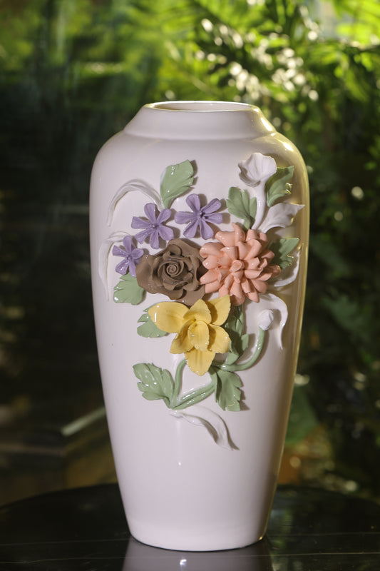 Colorful ceramic Vase for Fresh and dry Flowers