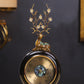 Elegant Mother of Pearl dial Table Clock