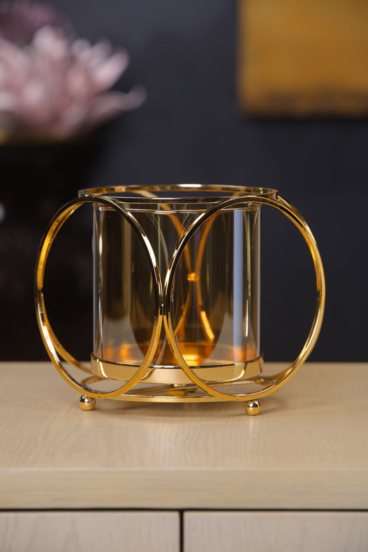 Sleek Spiral Candle Holder
