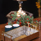Luxury Gold Mirror Tray for Home Decor